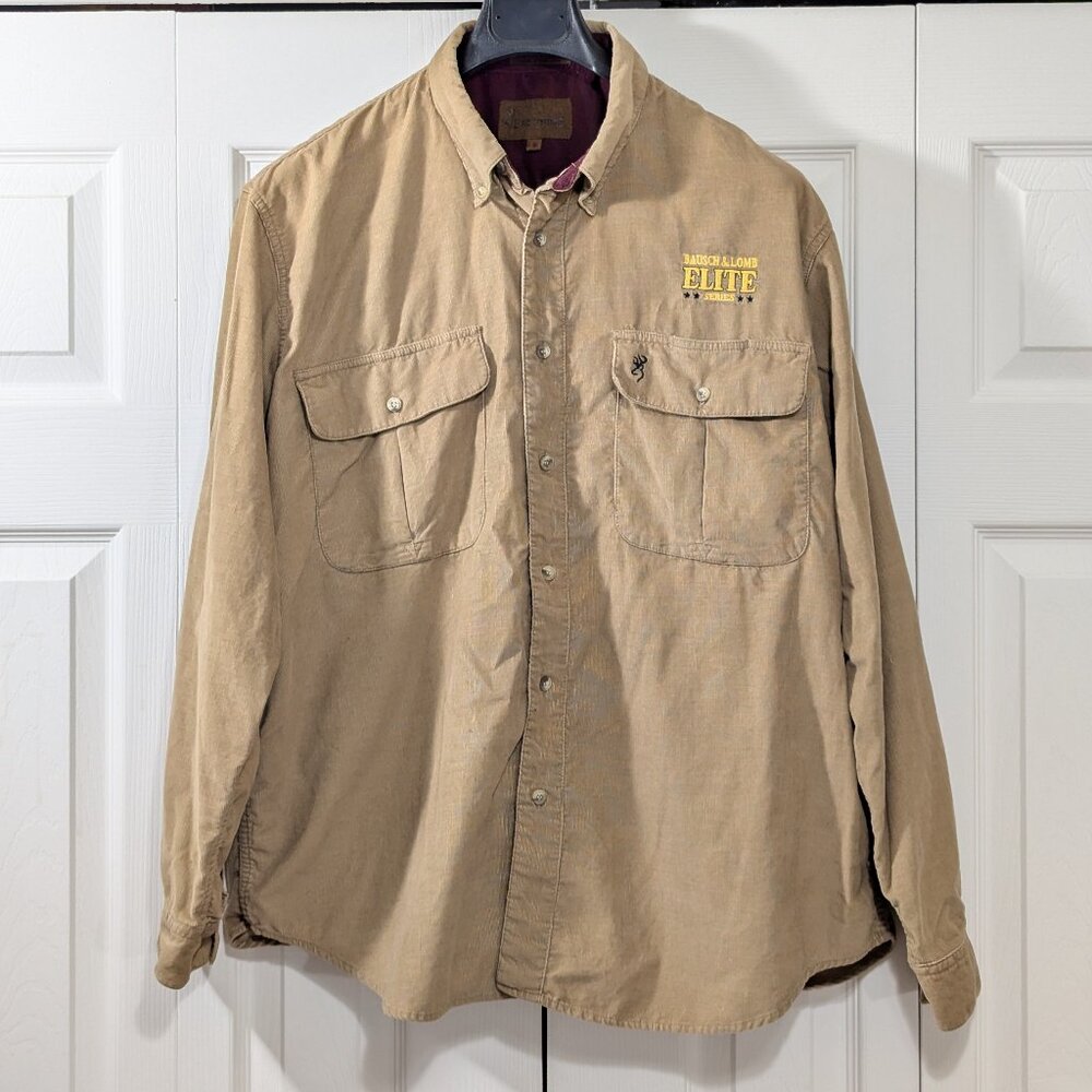 Browning Corduroy Long Sleeved Shirt - Elite Series - Size L